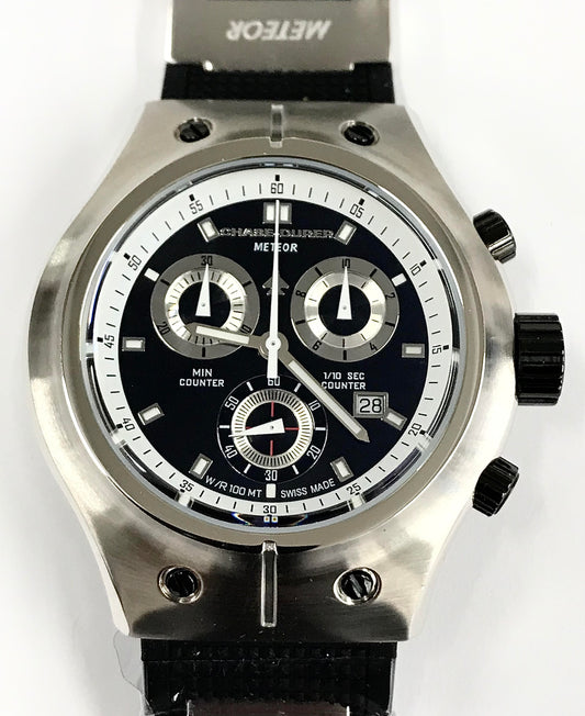 CHASE DURER METEOR CHRONOGRAPH BLACK DIAL  WATCH 885.2BW